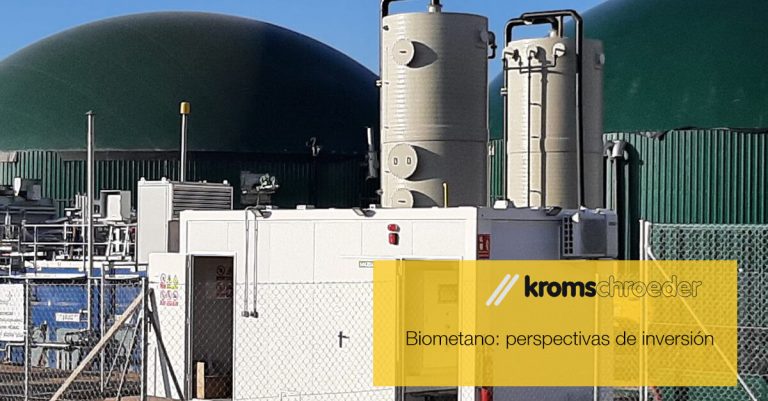 Granja con intalación de recogida de biometano