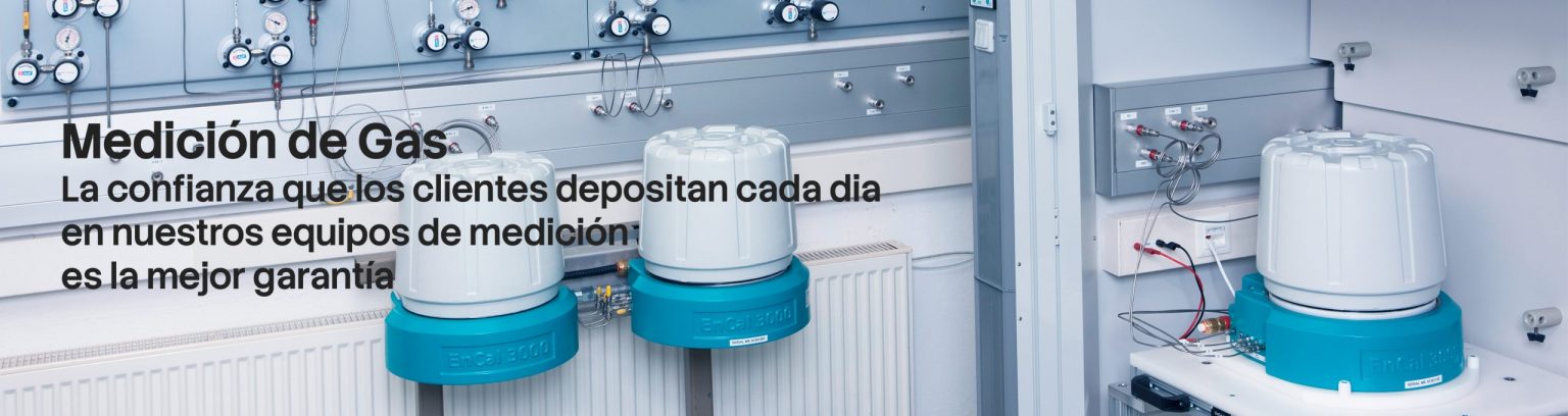 Medición de gas