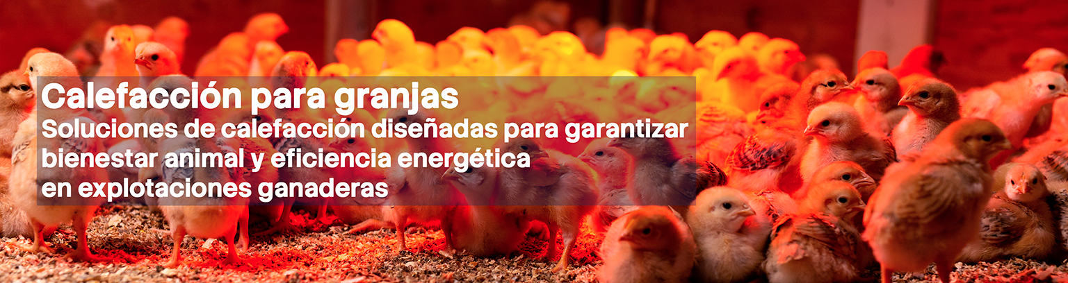Calefacción para granjas